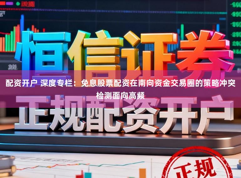 配资开户 深度专栏：免息股票配资在南向资金交易圈的策略冲突检测面向高频
