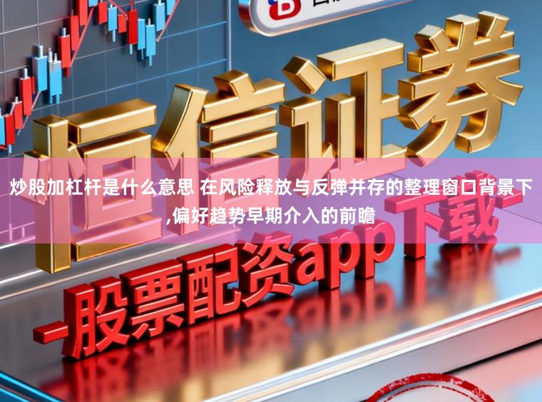 炒股加杠杆是什么意思 在风险释放与反弹并存的整理窗口背景下,偏好趋势早期介入的前瞻