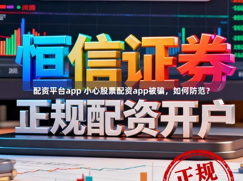 配资平台app 小心股票配资app被骗，如何防范？